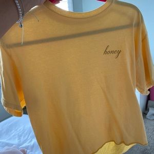 brandy melville honey shirt